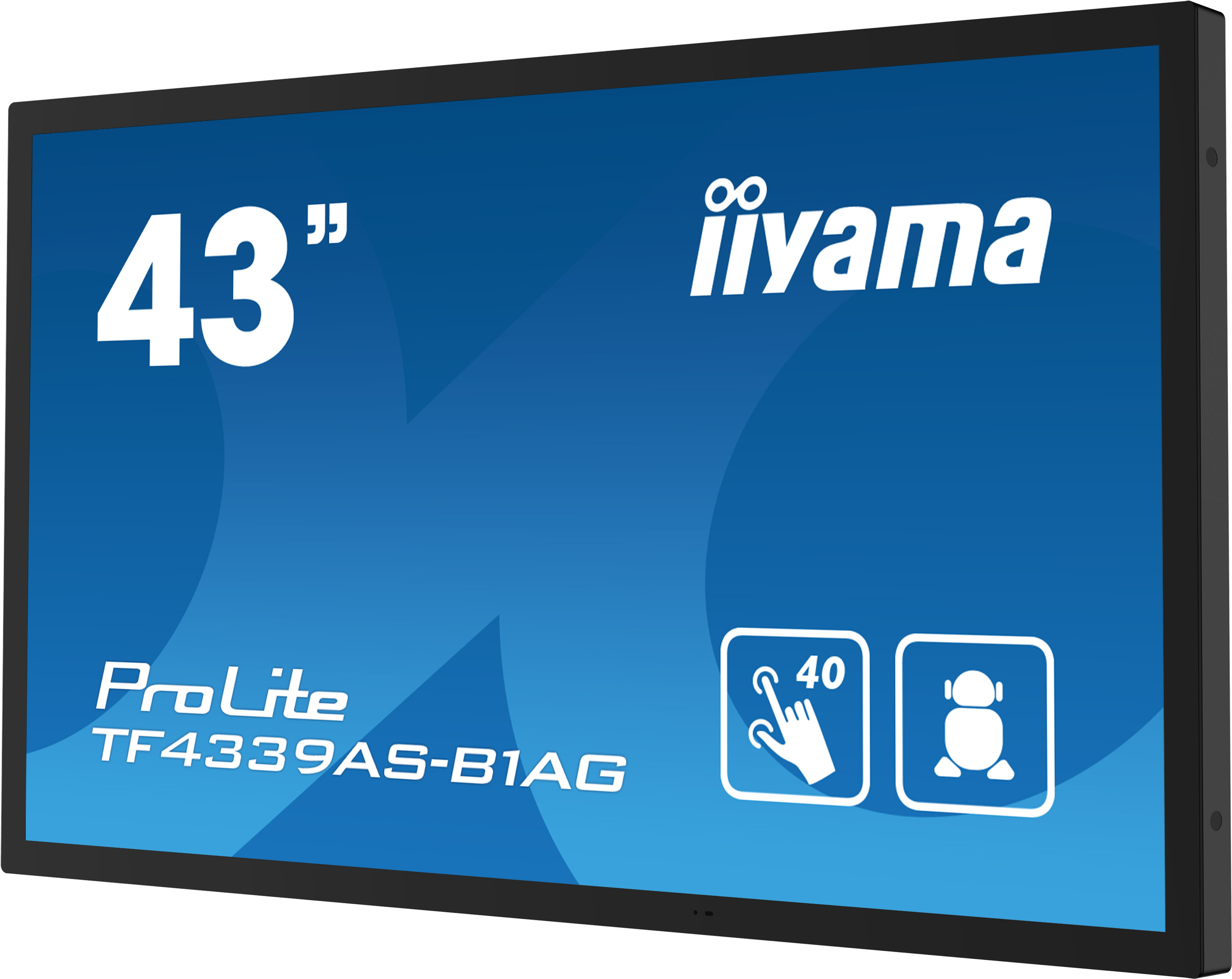 Iiyama DS TF4339AS 108cm TOUCH 24h/43/1920x1080/DP/HDMI/LS/USB - 43