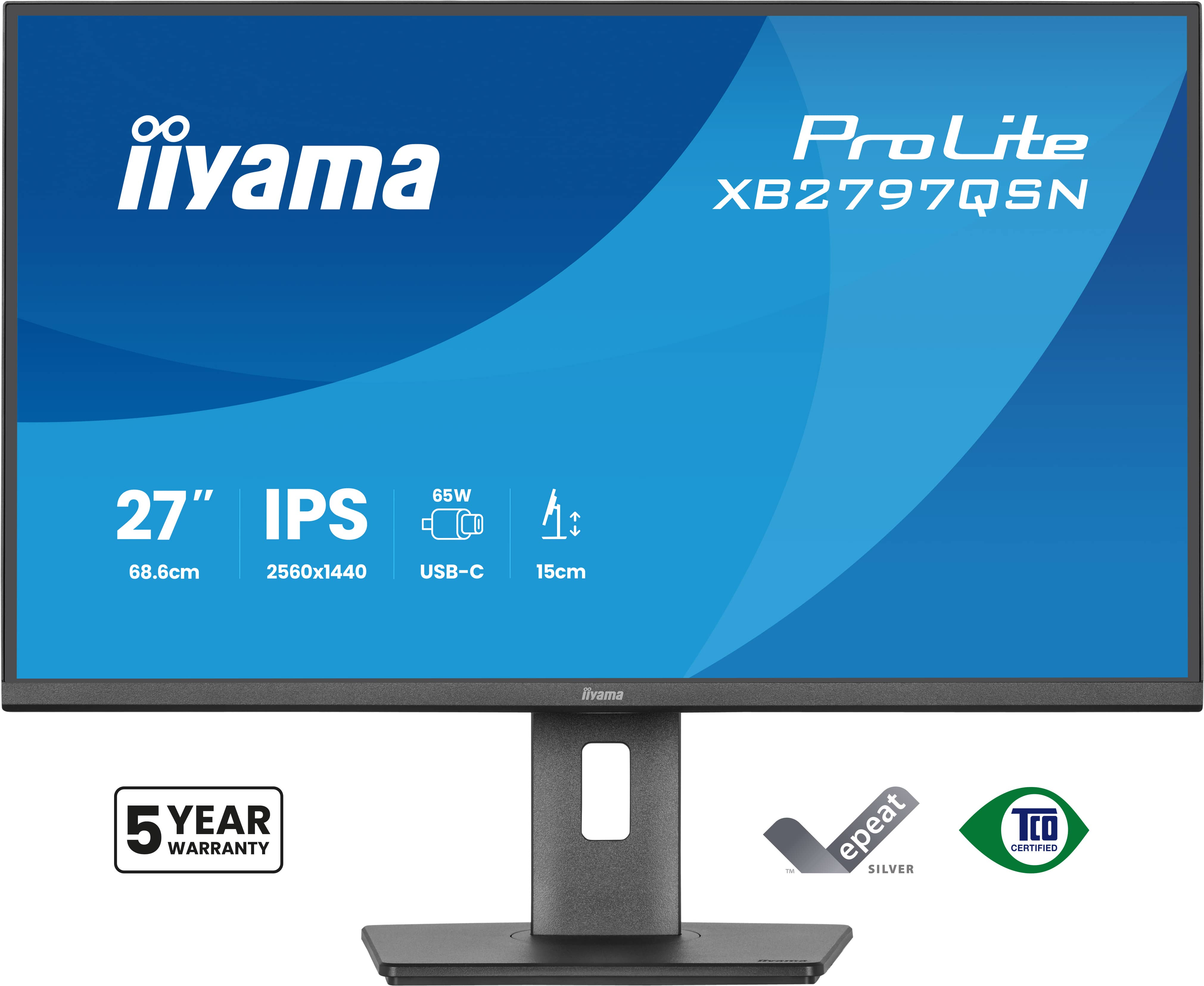 Iiyama ProLite XB2797QSN-B1 - LED-Monitor - 68.6 cm (27)