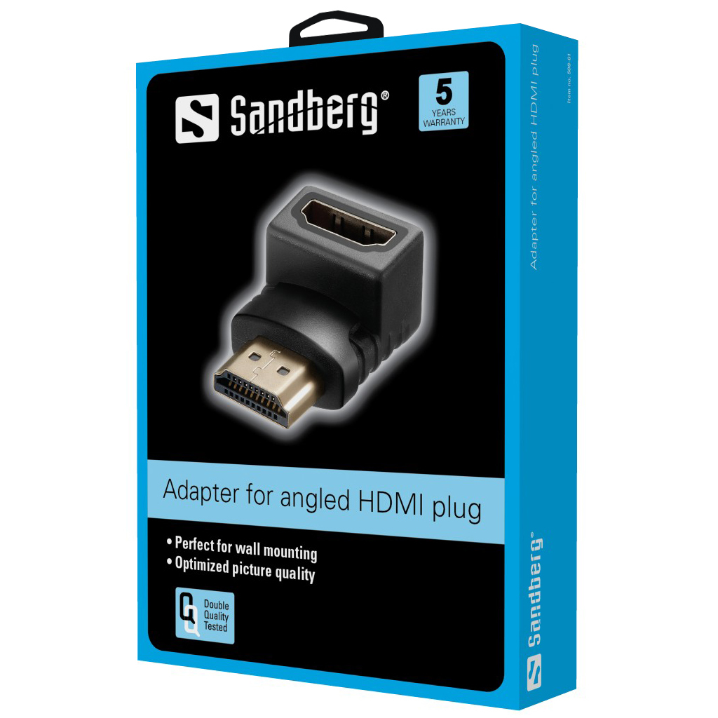 SANDBERG HDMI-Adapter - HDMI mnnlich zu HDMI weiblich