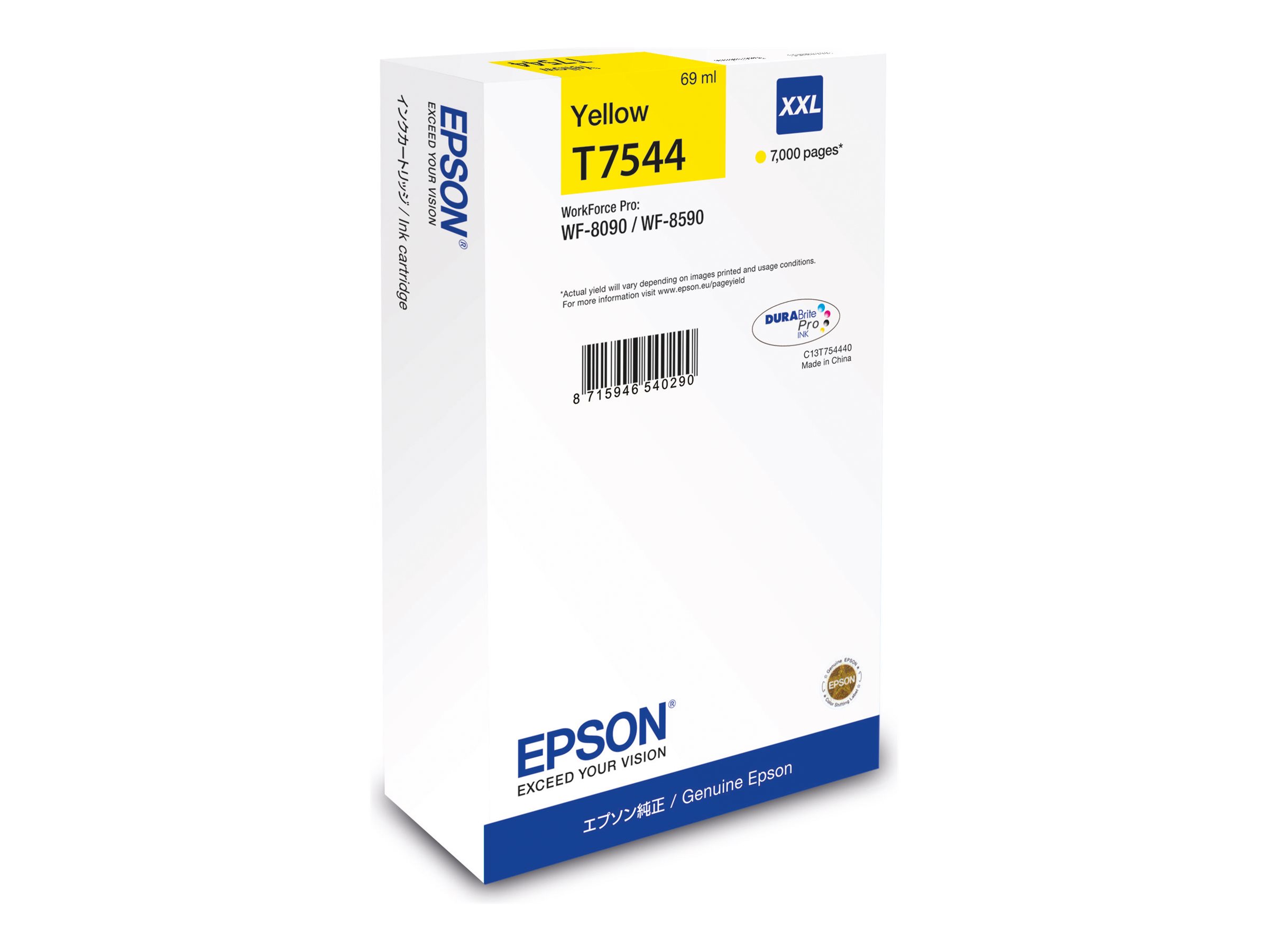 Epson T7544 - 69 ml - Gre XXL - Gelb - original