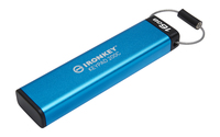 Kingston Technology IronKey Keypad 200 unidad flash USB 16 GB USB Tipo C 3.2 Gen 1 (3.1 Gen 1) Azul