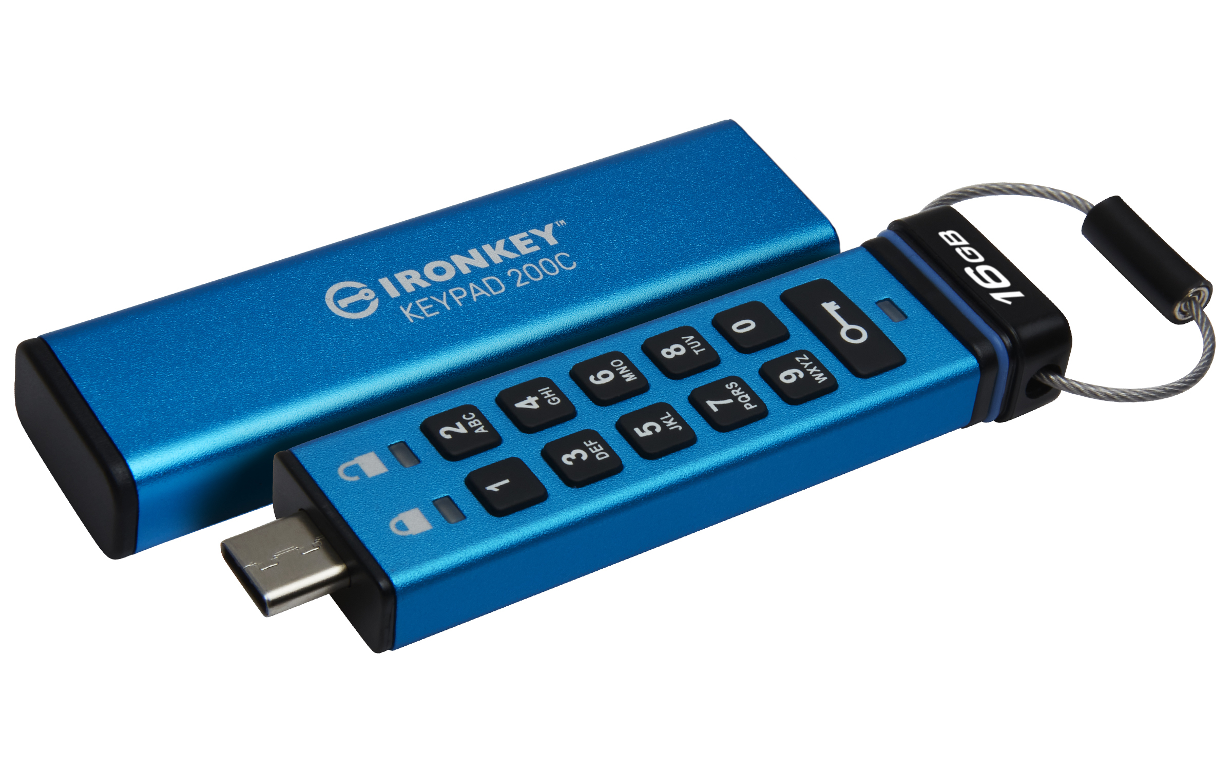 Kingston 16GB USB-C IronKey Keypad 200C FIPS 140-