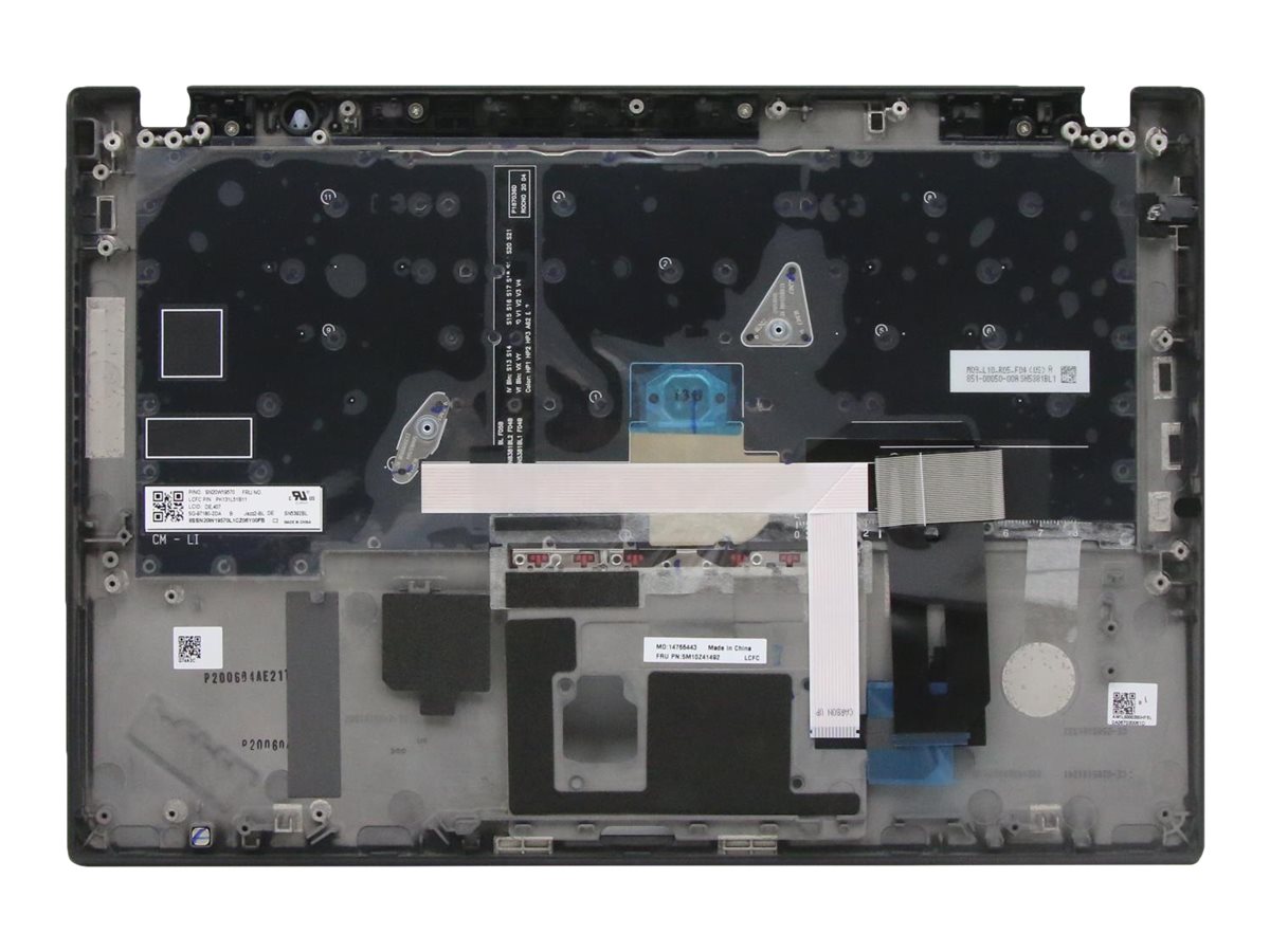 Lenovo Lite-On - Ersatztastatur Notebook - mit NFC - hinterleuchtet