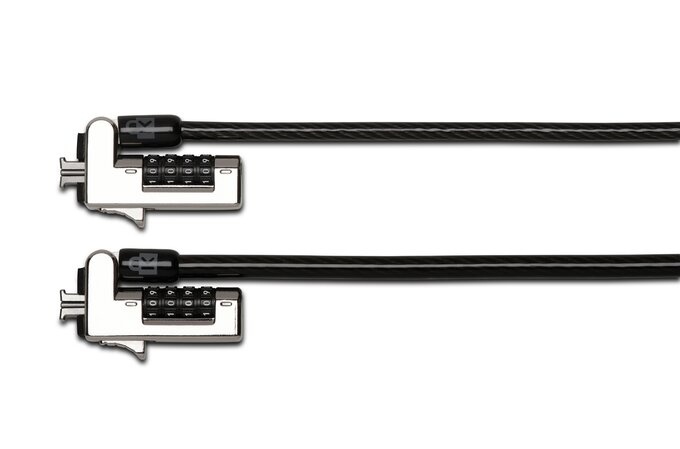 Kensington Slim Combination Ultra Cable Lock for Standard Slot