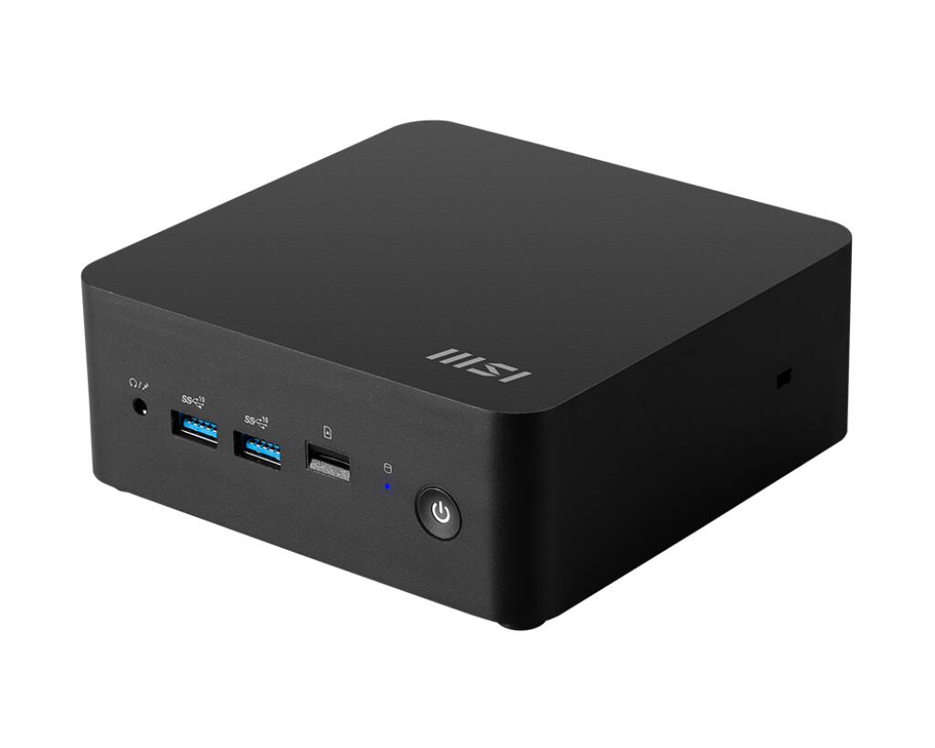 MSI Barebone Cubi NUC 1M-024XDE i3-100U/black/8GB/256GB SSD ohne OS - Barebone - Core i3 Mobile