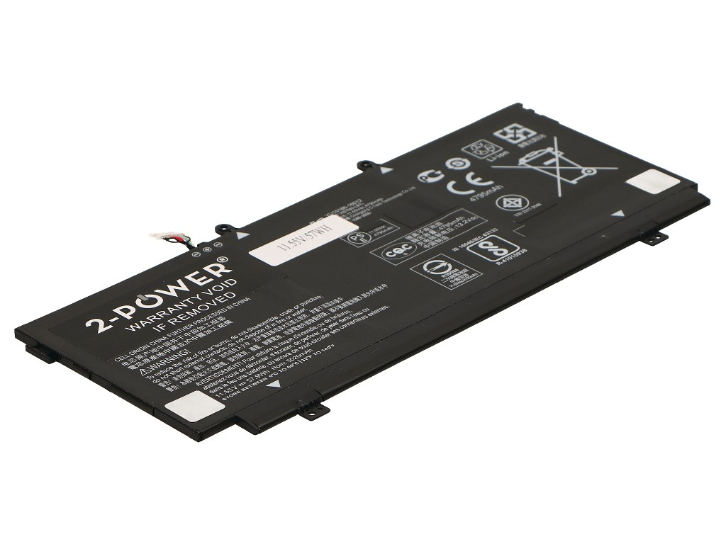 2-power Main Battery Pack HP Spectre - Batterie - 5.020 mAh