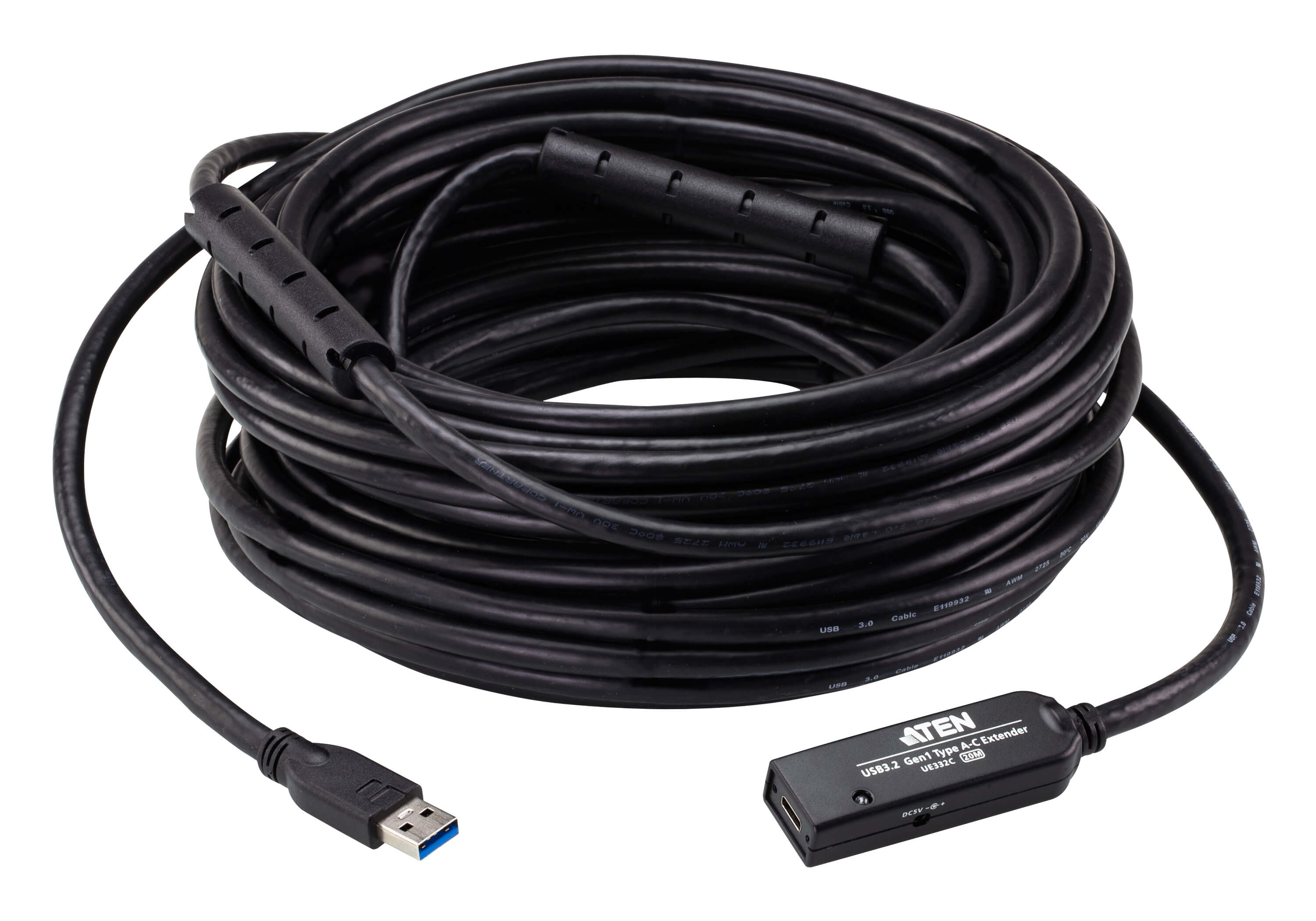 ATEN C�ble prolongateur USB 3.2 de 20 m de 1re g�n�ration