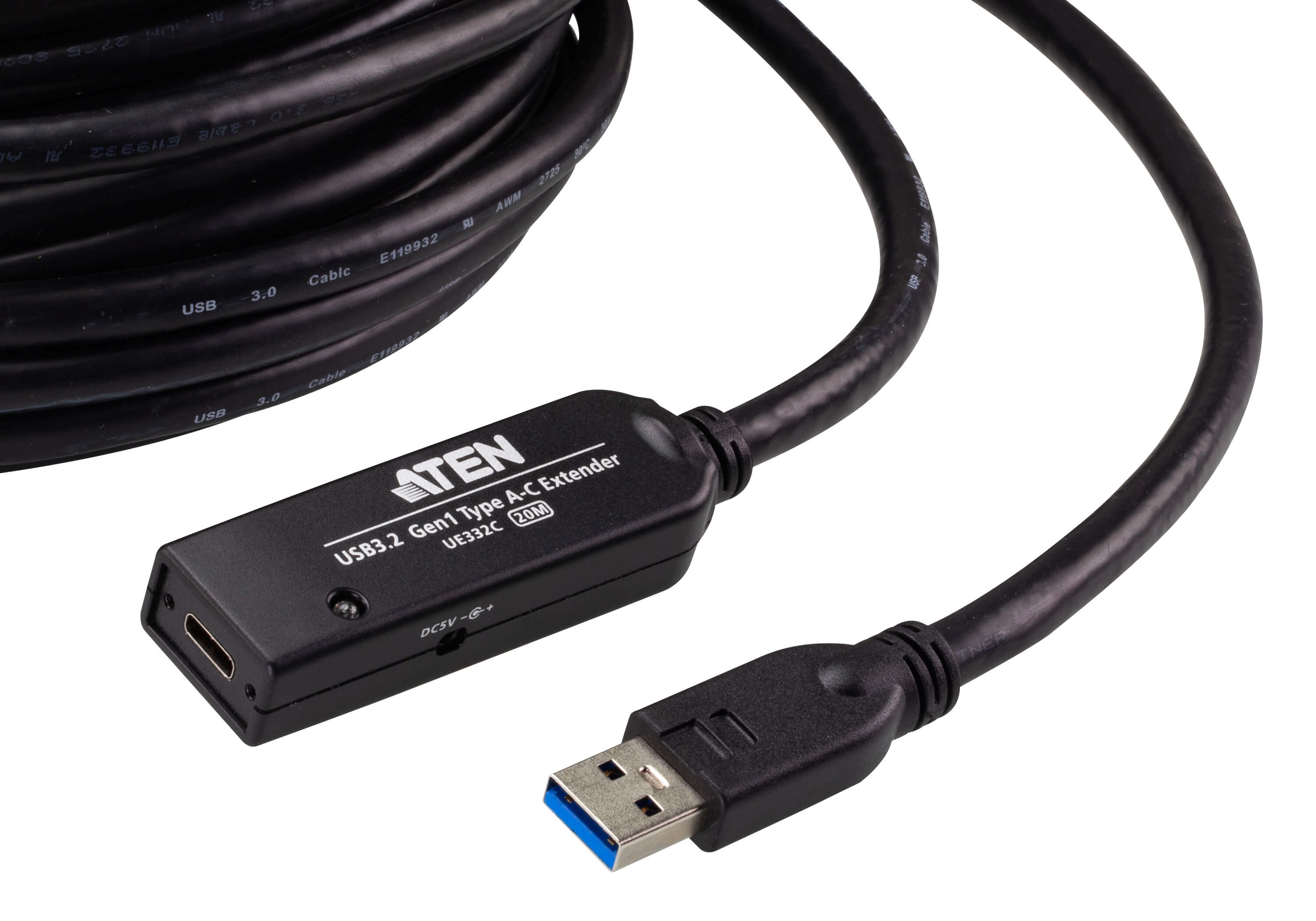 ATEN C�ble prolongateur USB 3.2 de 20 m de 1re g�n�ration