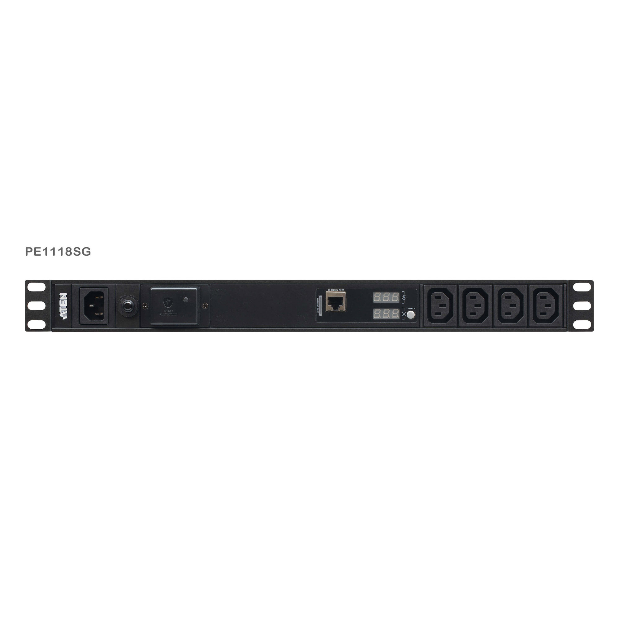 ATEN PE1118SG 19 Basis-PDU mit Messfunktion�berspannungsschutz IEC-C14 zu 18x - KVM - Strom/Netzteil