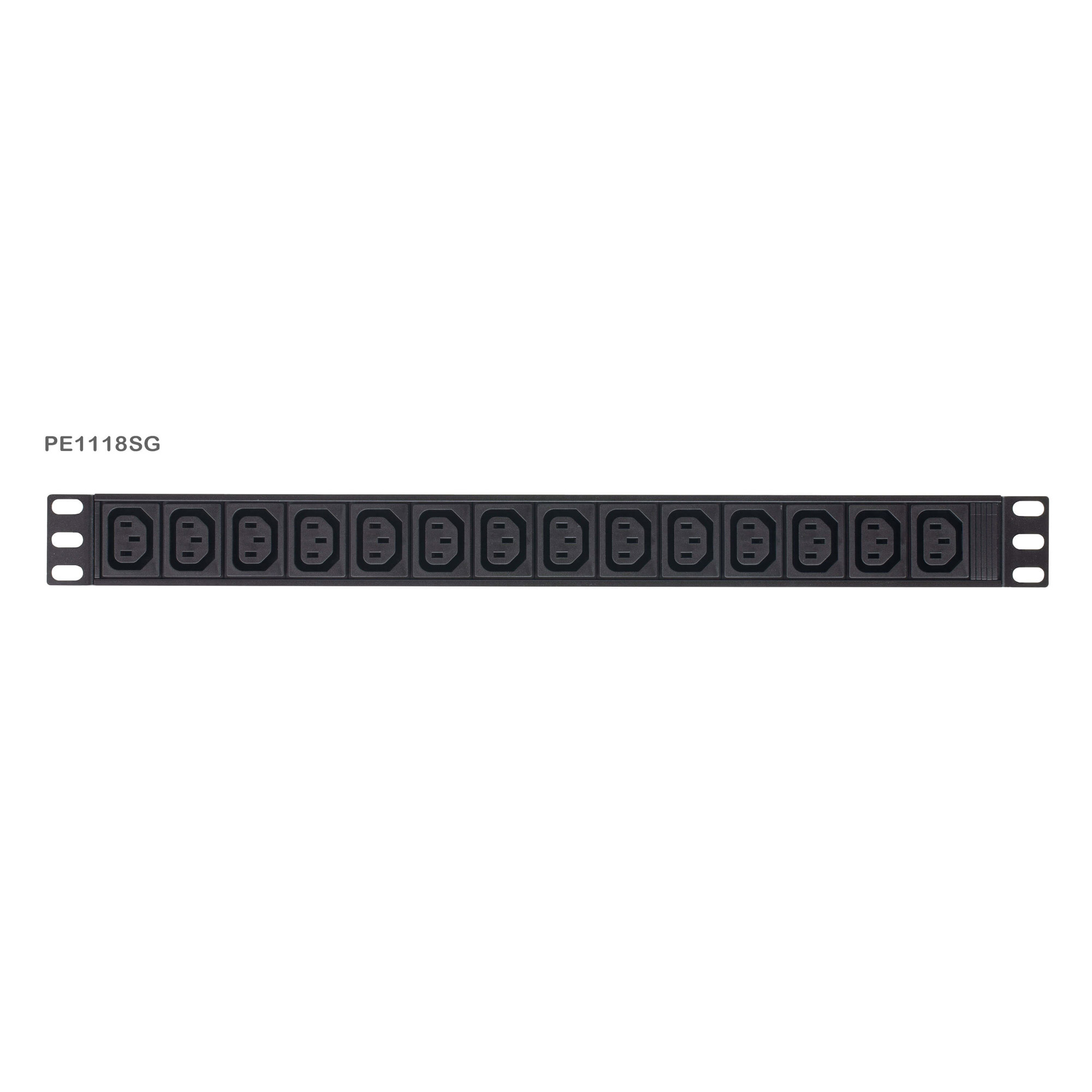 ATEN PE1118SG 19 Basis-PDU mit Messfunktion�berspannungsschutz IEC-C14 zu 18x - KVM - Strom/Netzteil