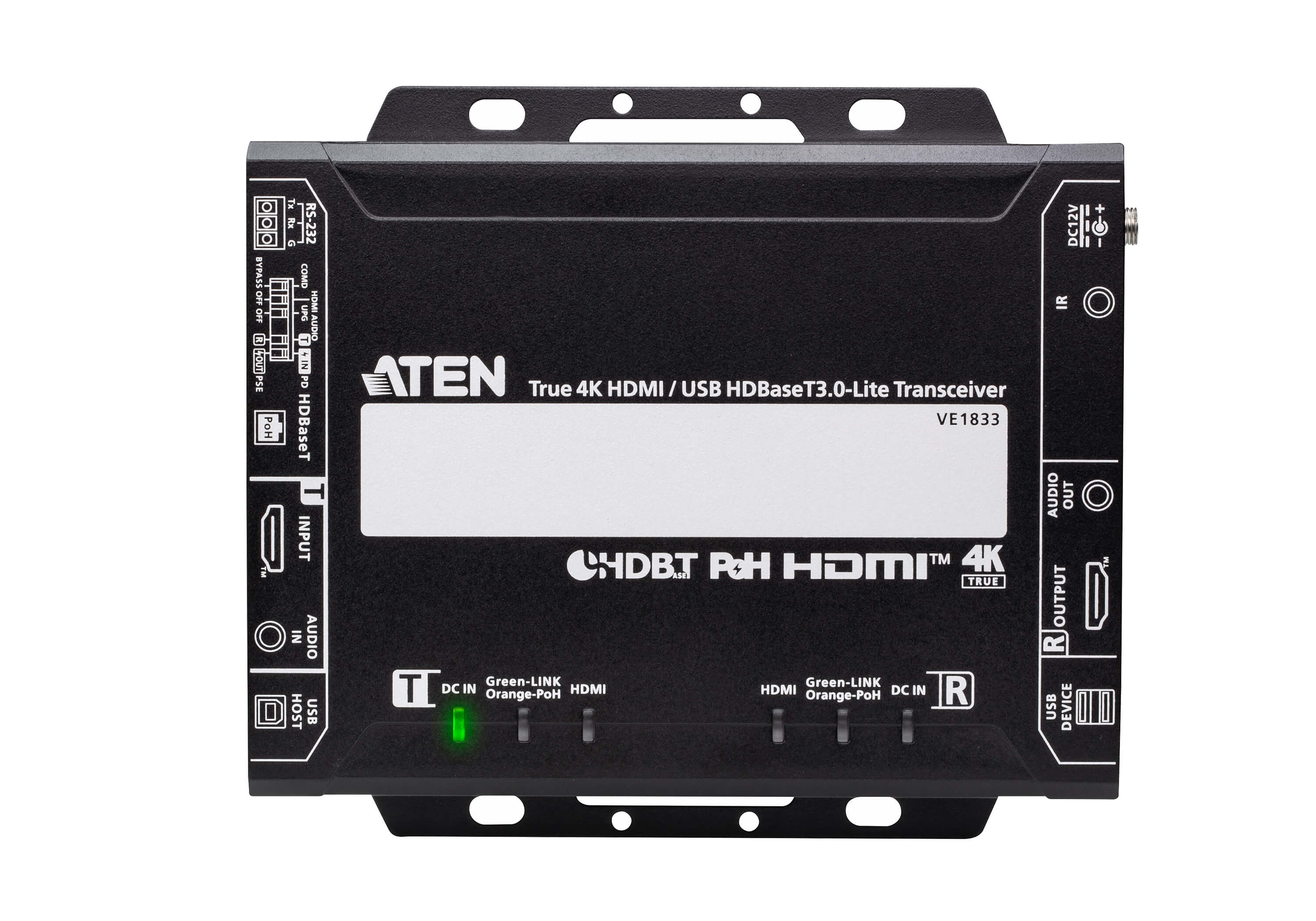 ATEN VE1833 �metteur et r�cepteur AV Noir