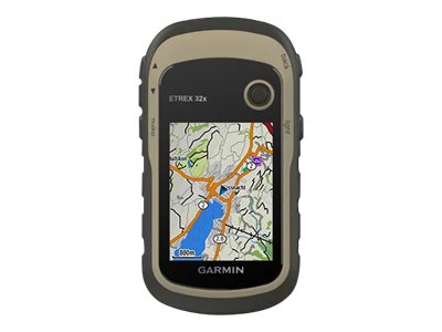 Garmin eTrex 32x tracker GPS Personnel 8 Go Noir, Vert