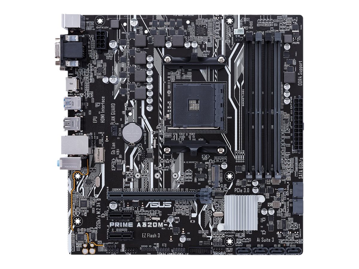 ASUS AM4 mATX AMD A320 A320M-A