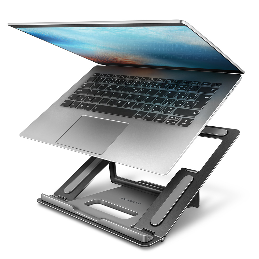Axagon STND-L laptop stand Grey 40.6 cm (16)