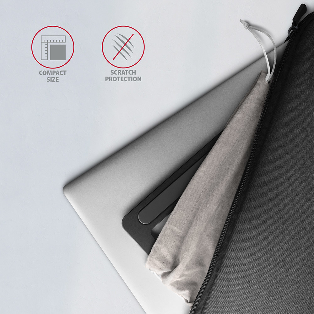 Axagon STND-L laptop stand Grey 40.6 cm (16)