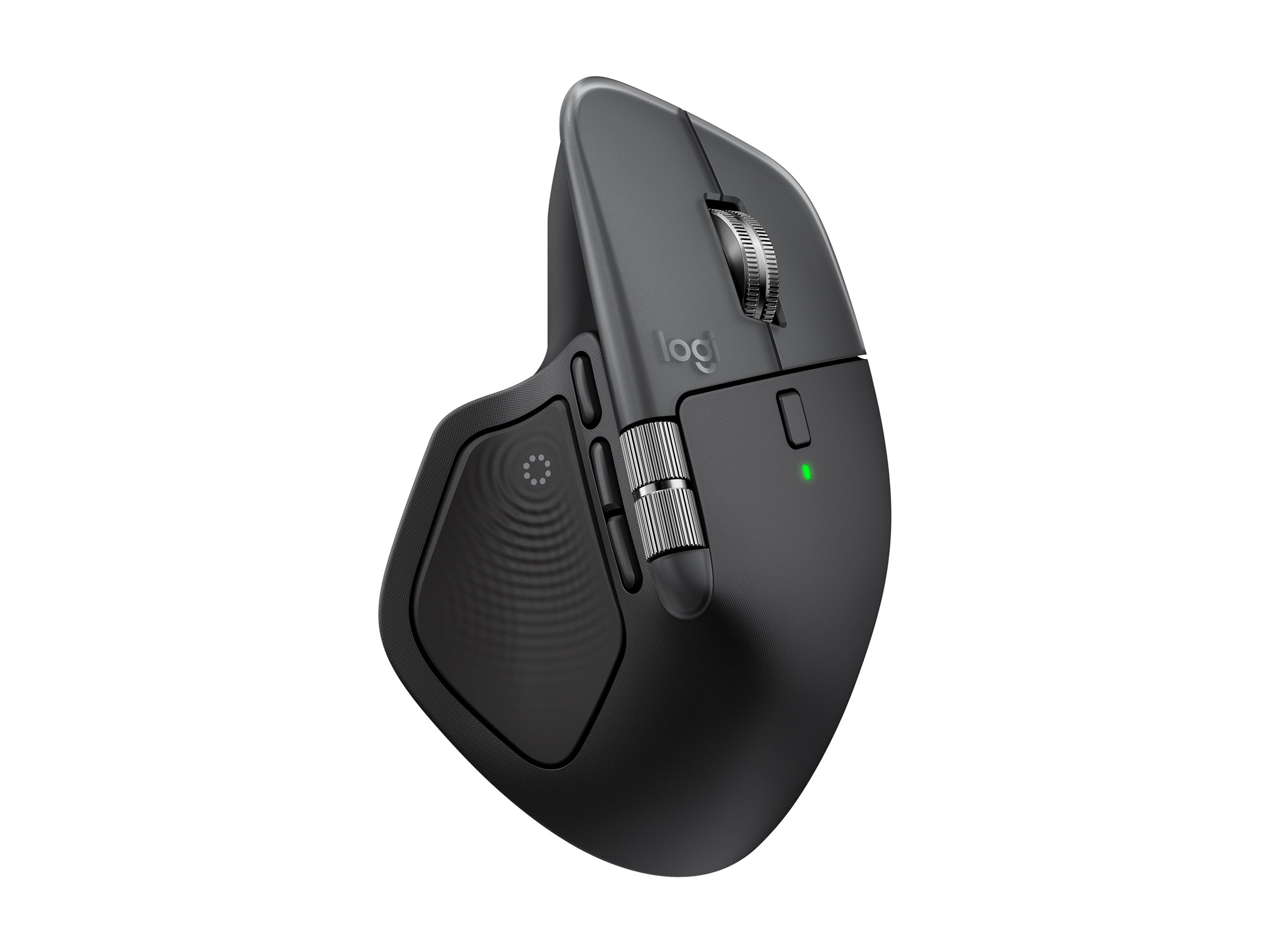 Logitech MX Master 4 for Mac - Maus - 8 Tasten - kabellos - Bluetooth, 2.4 GHz - kabelloser Empf�nger (USB)