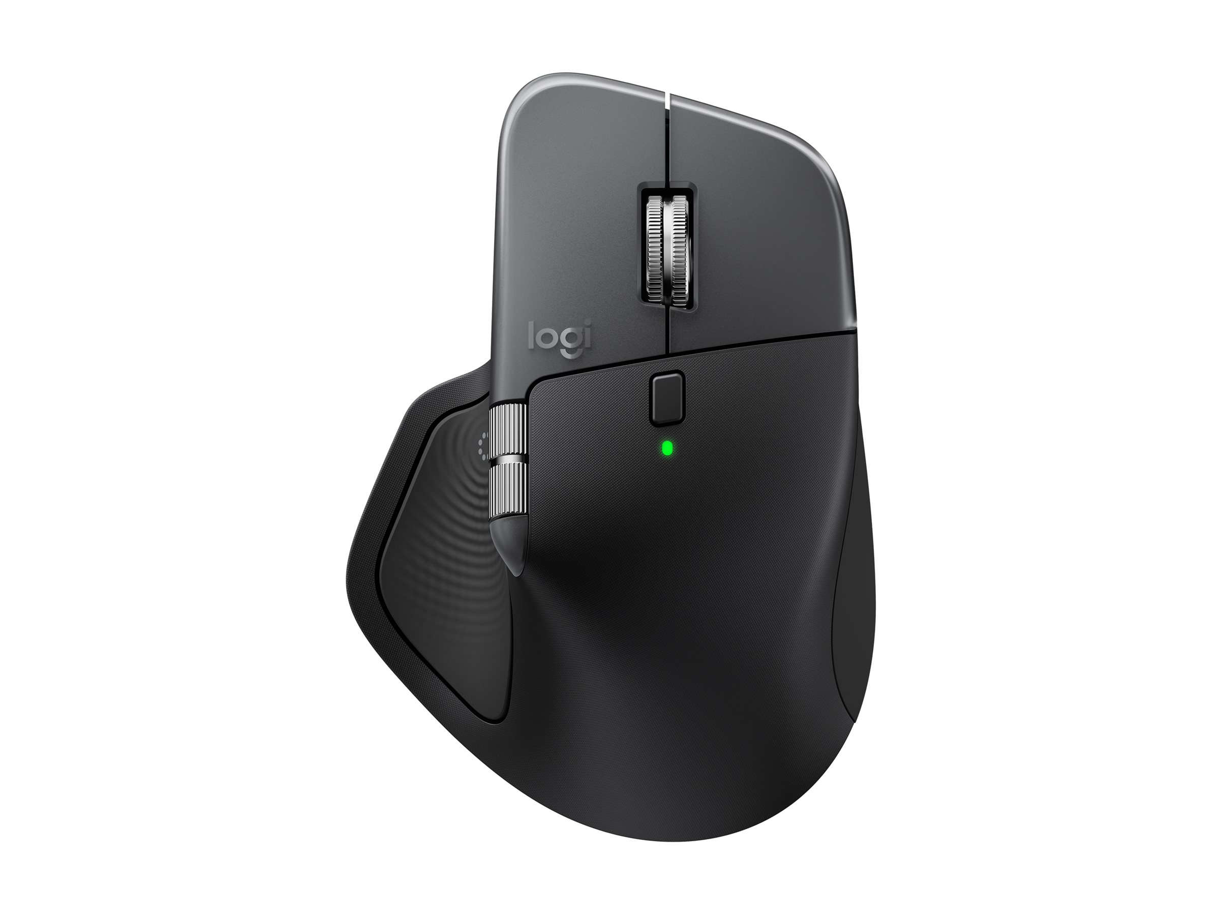 Logitech MX Master 4 for Mac - Maus - 8 Tasten - kabellos - Bluetooth, 2.4 GHz - kabelloser Empf�nger (USB)