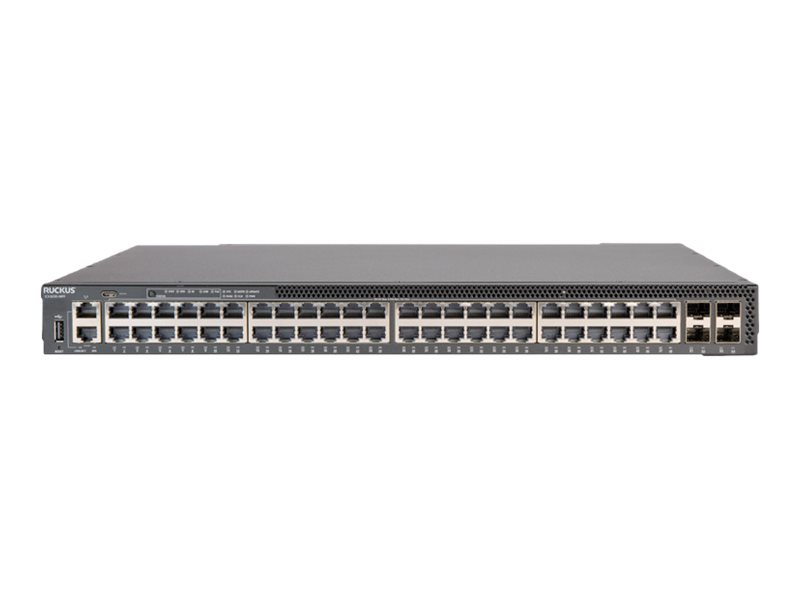 Ruckus Switch ICX8200-48PF 48-Port PoE - Switch - 48-Port