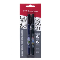 Tombow WS-BHS-2P calligraphy pen Black 2 pc(s)