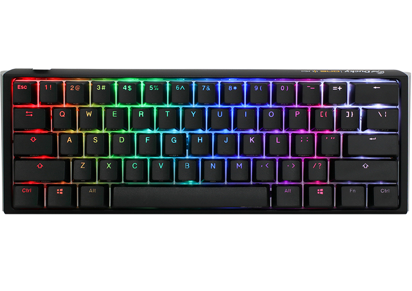 Ducky One 3 Classic Mini keyboard USB German Black, White