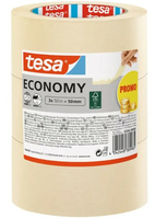Tesa Economy 55342-00000-00 Malerabdeckband Wei� L x B 50 m 50 mm 3 St