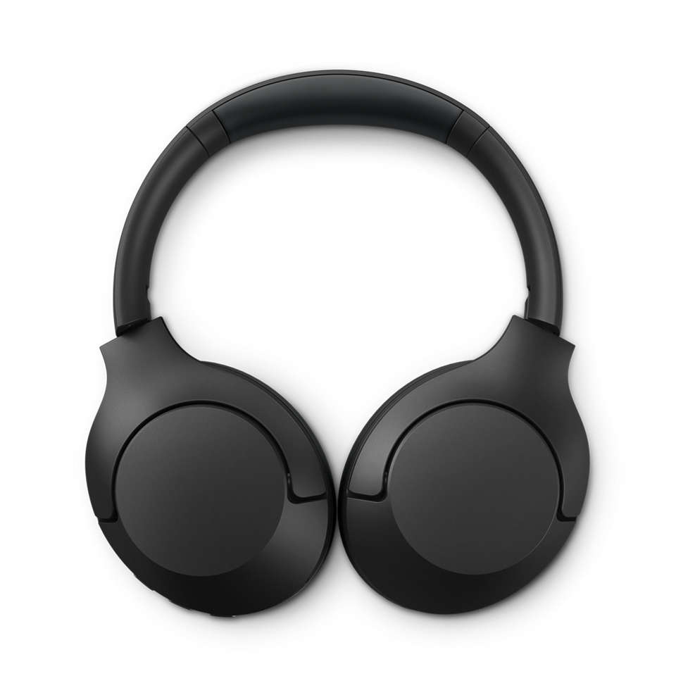 Philips TAH8506BK/00 couteur/casque couteurs Sans fil Arceau Appels/Musique USB Type-C Bluetooth Noir