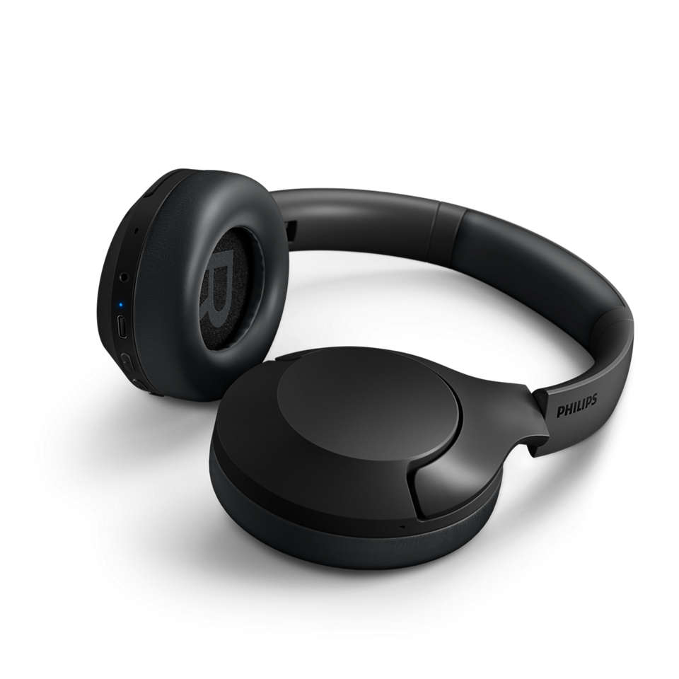 Philips TAH8506BK/00 couteur/casque couteurs Sans fil Arceau Appels/Musique USB Type-C Bluetooth Noir