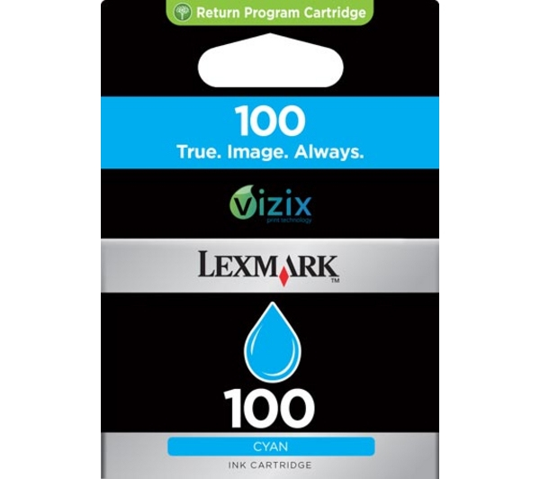 Lexmark 100 ink cartridge 1 pc(s) Original Cyan