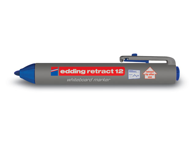 Edding Retract 12 evidenziatore 10 pz Blu