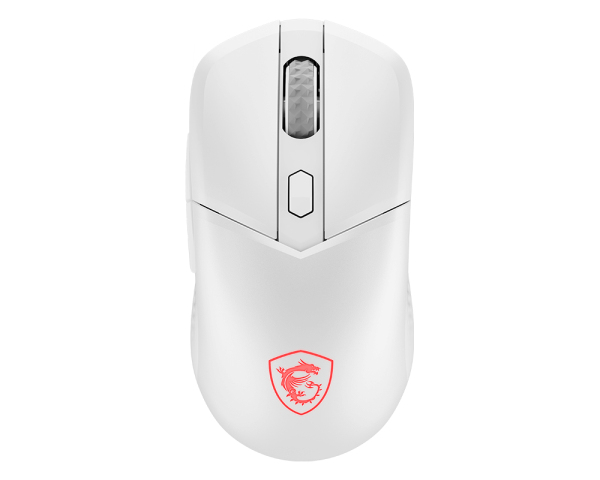 MSI Versa 300 Wireless mouse Gaming Mano destra RF Wireless + Bluetooth + USB Type-C Ottico 8000 DPI