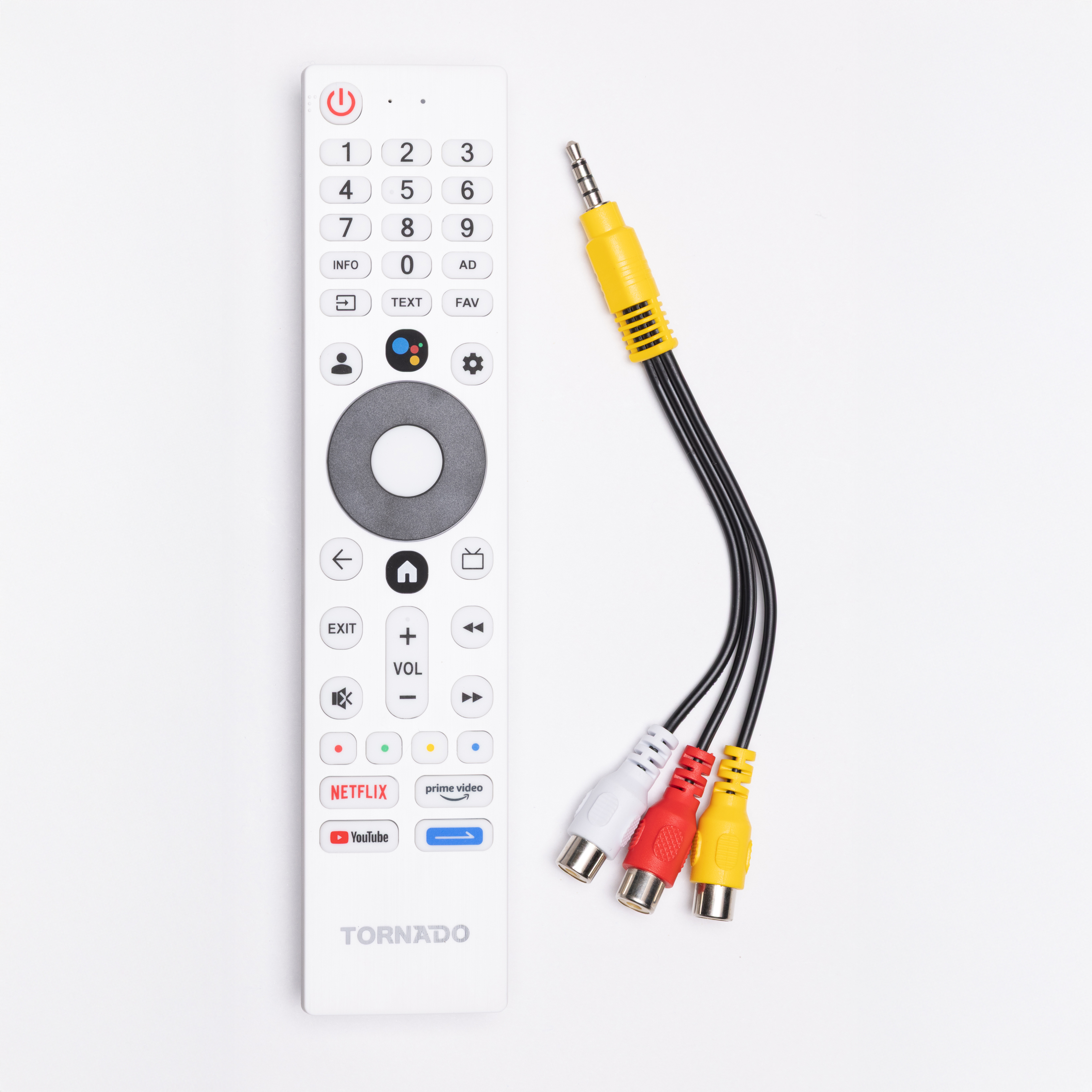 TORNADO 50UA3400X | 50 Frameless 4K UHD Google TV with HDR10 and HLG
