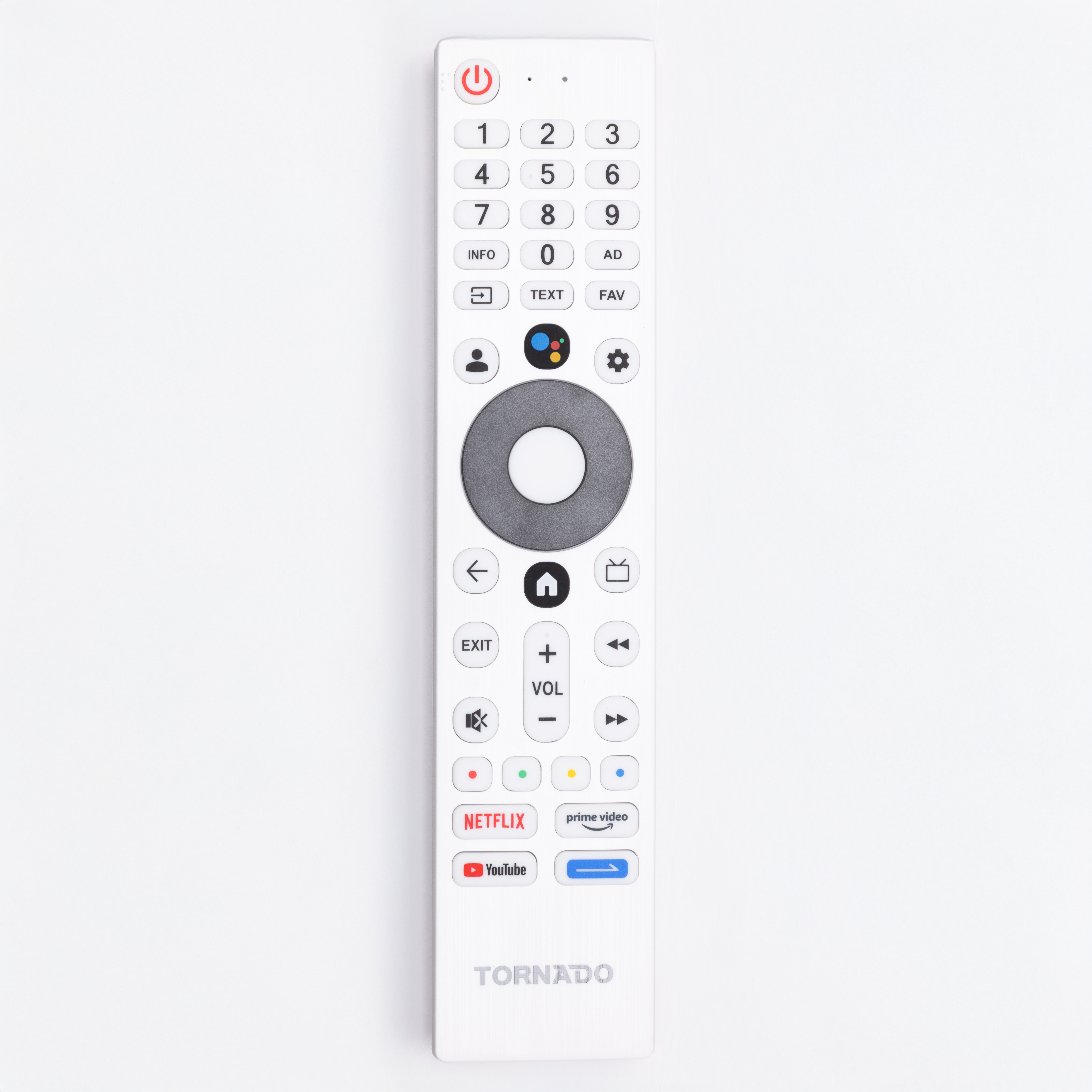 TORNADO 50UA3400X | 50 Frameless 4K UHD Google TV with HDR10 and HLG