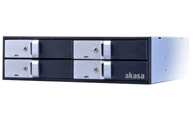 Akasa AK-IEN-02 panel bah�a disco duro 2.5 Negro