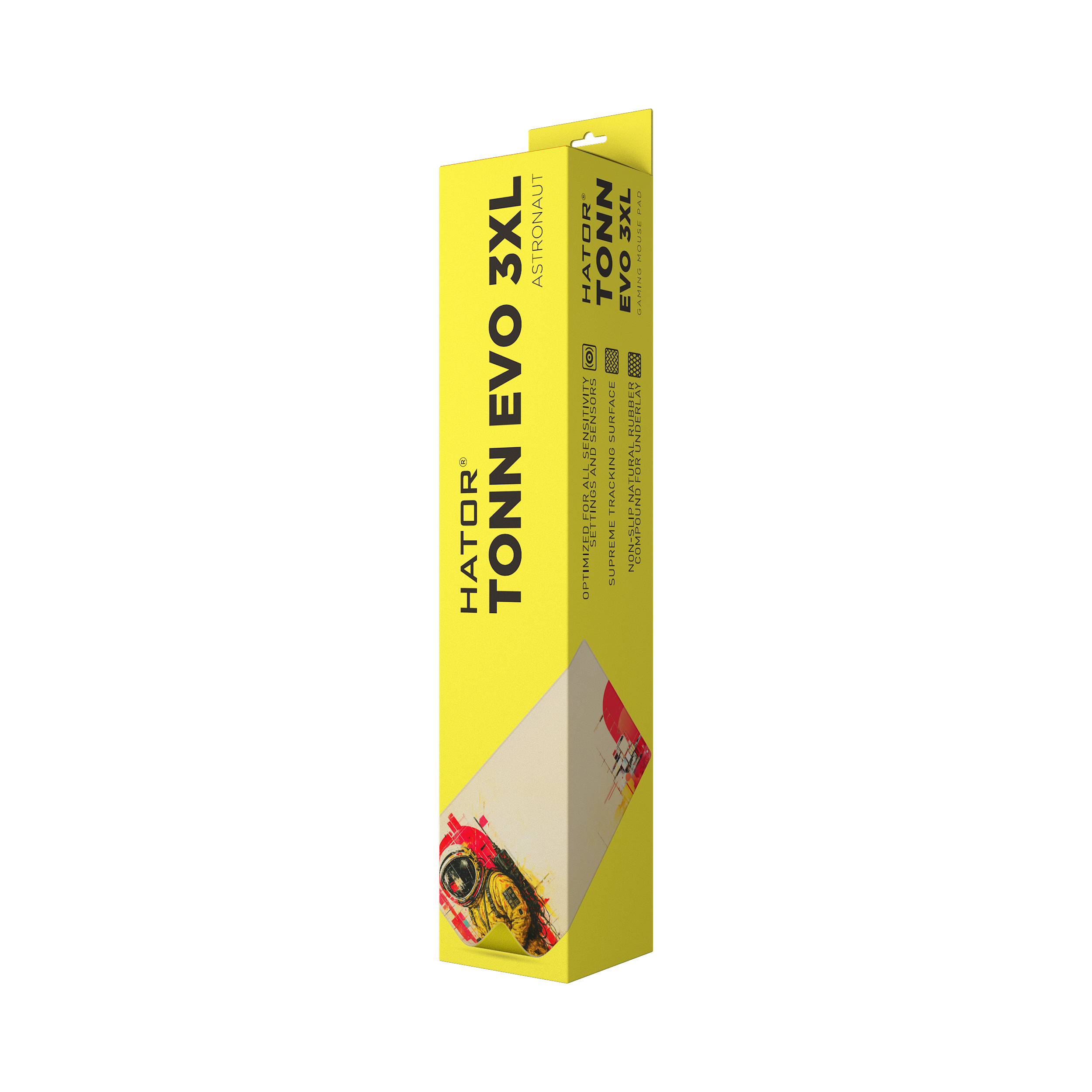 HATOR Tonn EVO 3XL Astronaut Alfombrilla de rat�n para juegos Multicolor