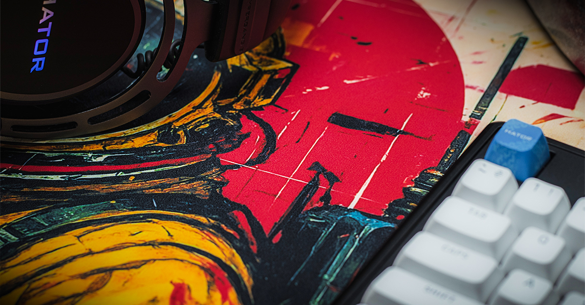 HATOR Tonn EVO 3XL Astronaut Alfombrilla de rat�n para juegos Multicolor