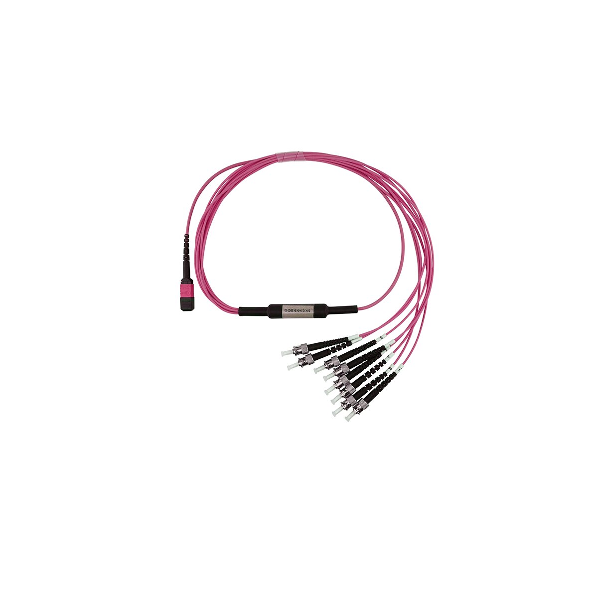 BlueOptics SFP5143FU3MKB cable de fibra optica 3 m MPO ST OM4 Rojo