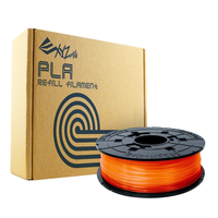 XYZprinting RFPLBXEU07E 3D printing material Polylactic acid (PLA) Orange, Transparent 600 g