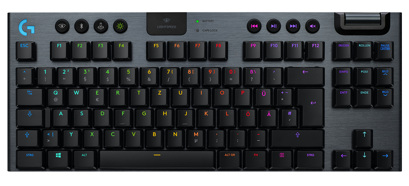 Logitech G915 TKL Tenkeyless LIGHTSPEED Wireless RGB Mechanical Gaming Keyboard