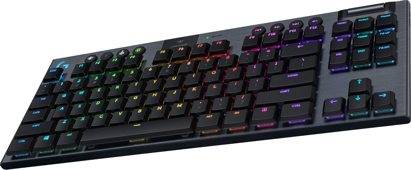 Logitech G915 TKL Tenkeyless LIGHTSPEED Wireless RGB Mechanical Gaming Keyboard