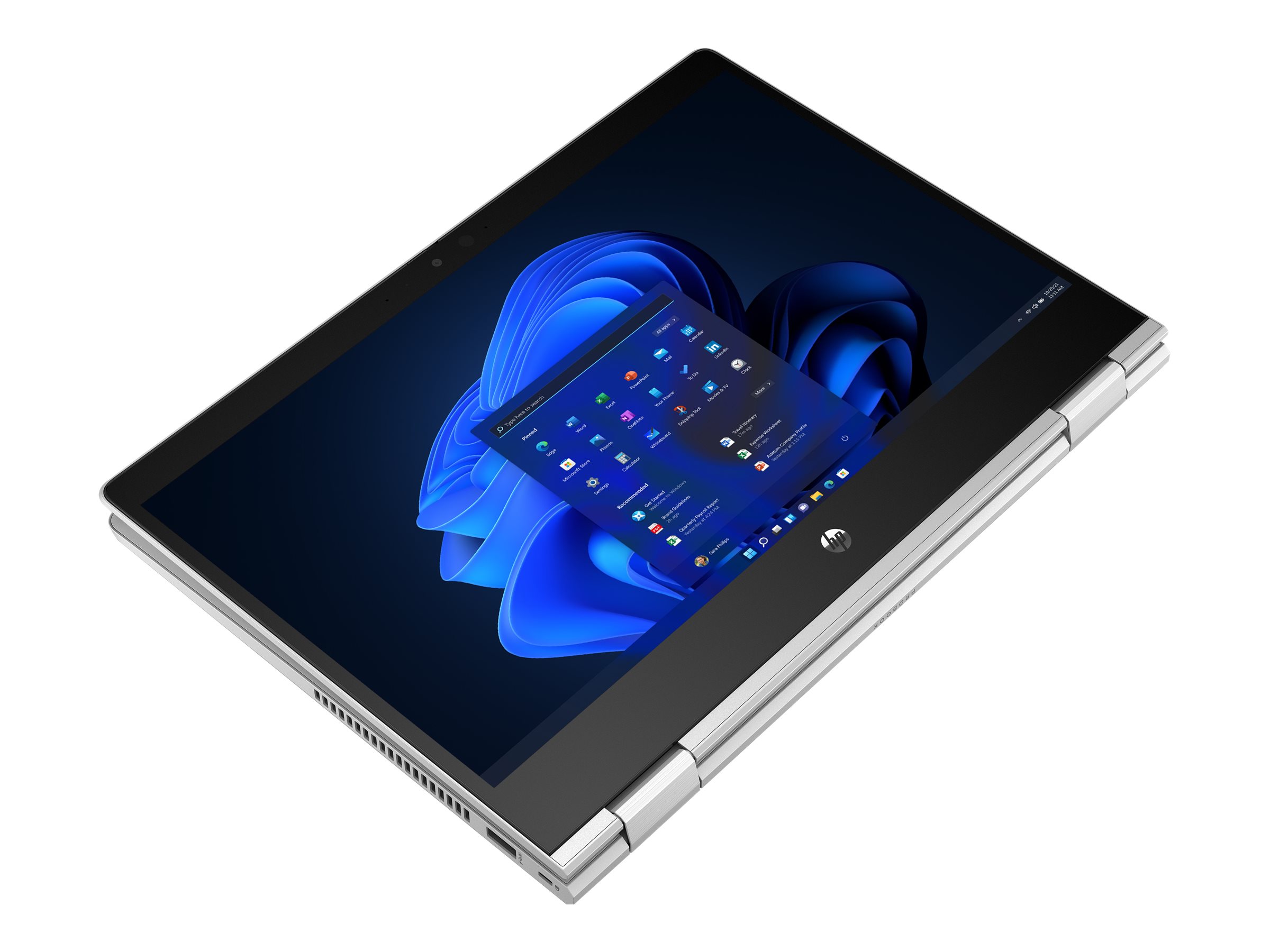 HP Pro x360 435 G9 Notebook - Wolf Pro Security - Flip-Design - AMD Ryzen 5 5625U / 2.3 GHz - Win 11 Pro - Radeon Graphics - 8 GB RAM - 256 GB SSD NVMe, TLC, HP Value - 33.8 cm (13.3)