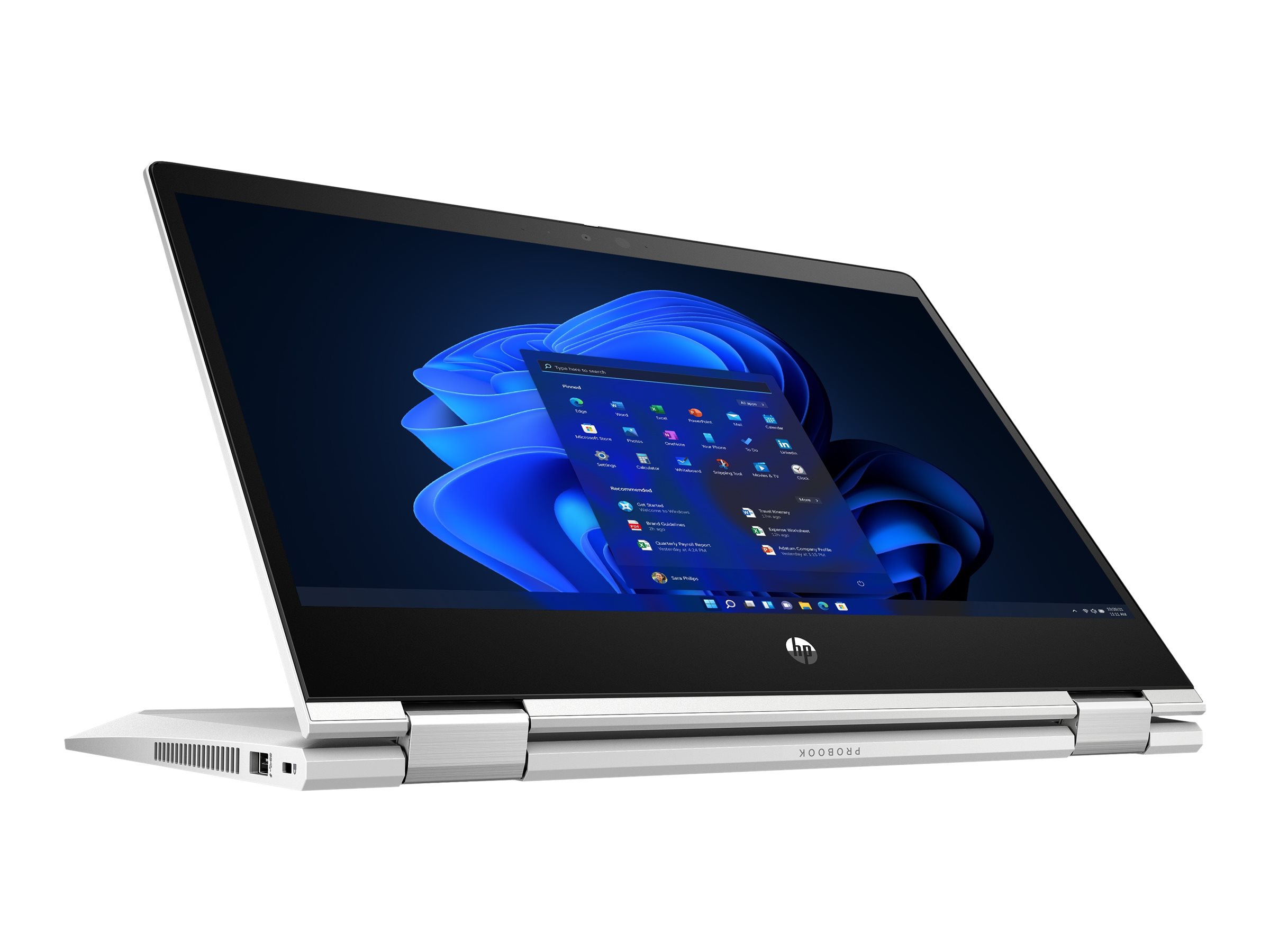 HP Pro x360 435 G9 Notebook - Wolf Pro Security - Flip-Design - AMD Ryzen 5 5625U / 2.3 GHz - Win 11 Pro - Radeon Graphics - 8 GB RAM - 256 GB SSD NVMe, TLC, HP Value - 33.8 cm (13.3)