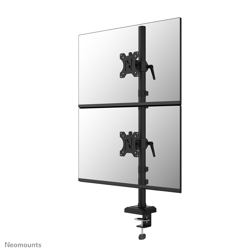 Neomounts DS60-600BL2V Bras de moniteur double 10-32