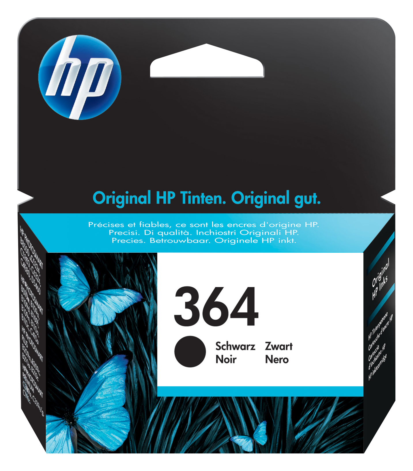 HP 364 - Schwarz - Original - Tintenpatrone - f�r Deskjet 35XX