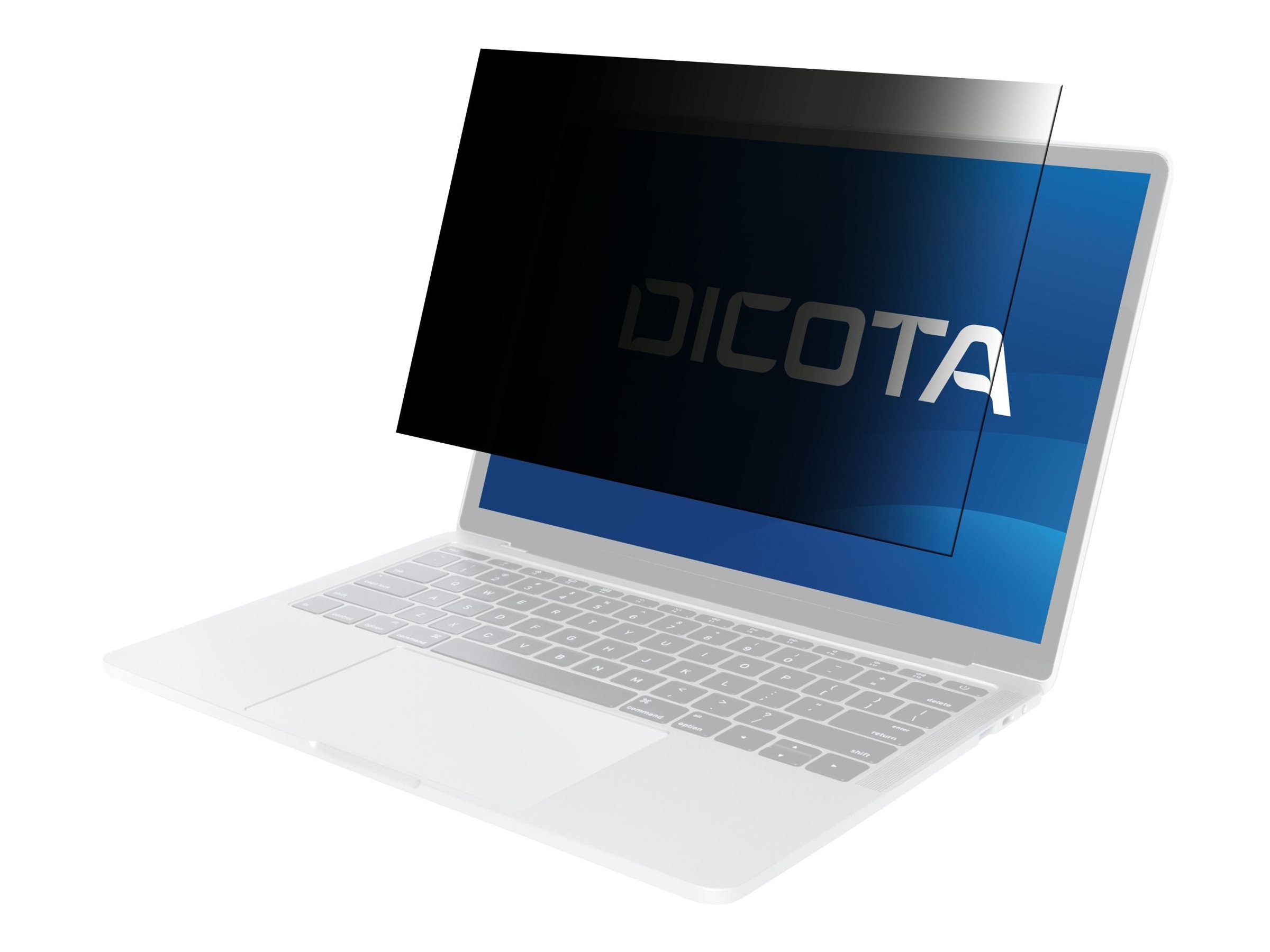 Dicota Blickschutzfilter f�r Notebook - Begrenzt den Betrachtungswinkel auf �30� - 2-Wege - magnetisch - 34.5 cm (13.6)