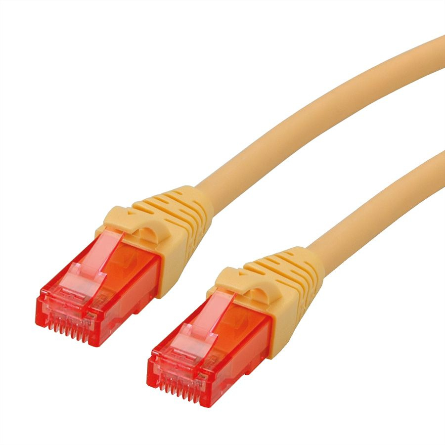 ROLINE Cat6 1.5m c�ble de r�seau Jaune 1,5 m U/UTP (UTP)