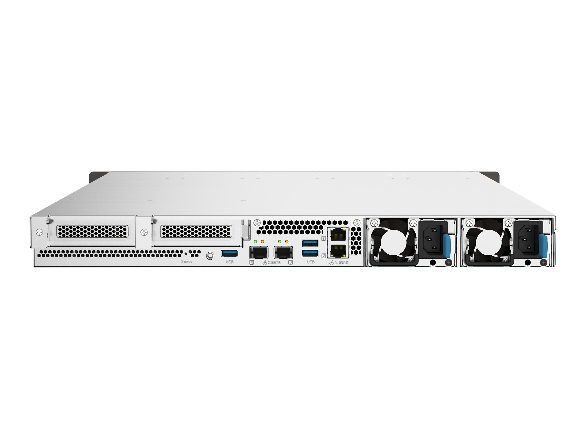 QNAP TS-h1090FU NAS Rack (1U) EPYC 7302P 256 GB DDR4 0 TB QuTS hero Nero, Grigio