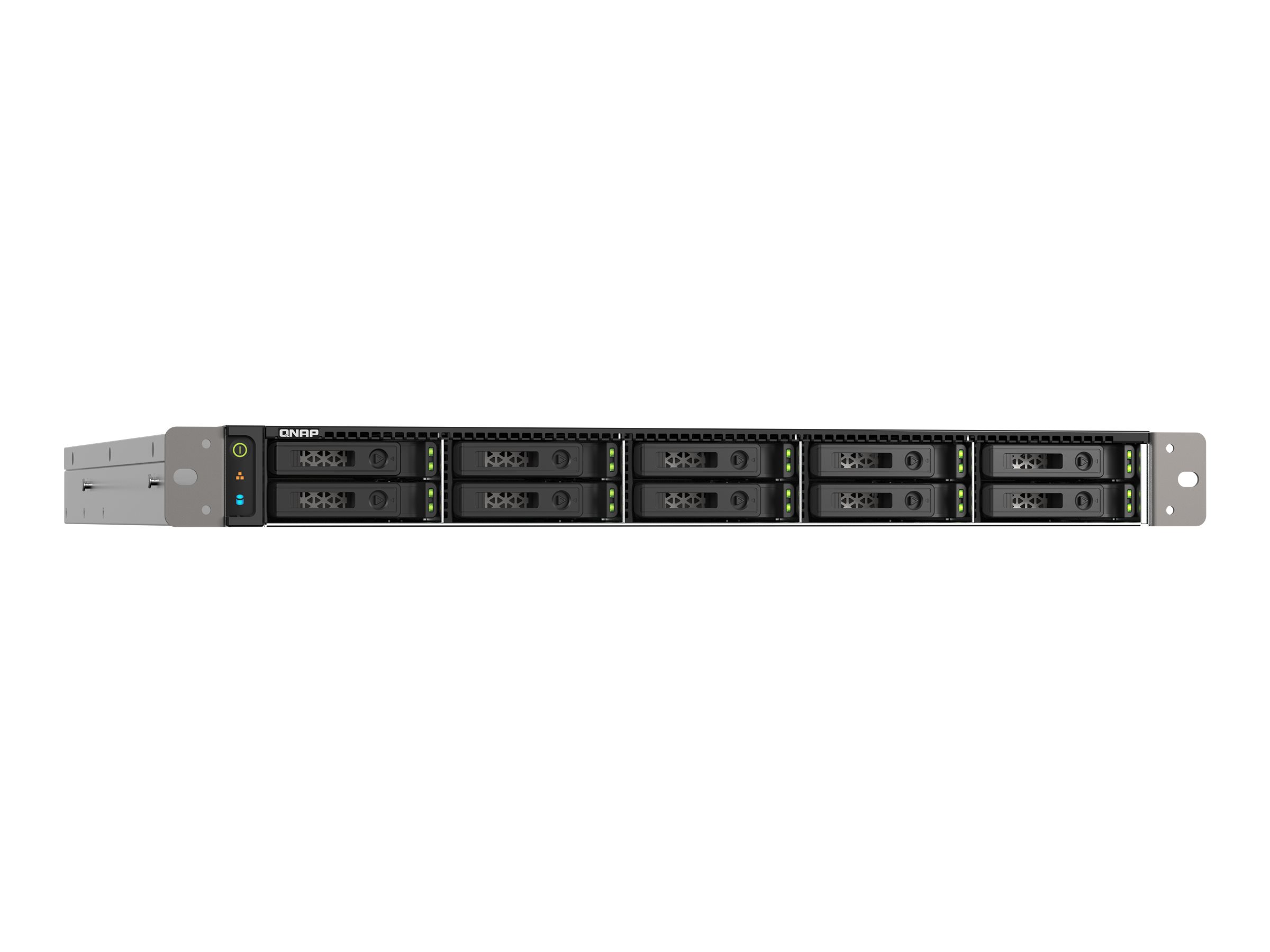 QNAP TS-h1090FU NAS Rack (1U) EPYC 7302P 256 GB DDR4 0 TB QuTS hero Nero, Grigio