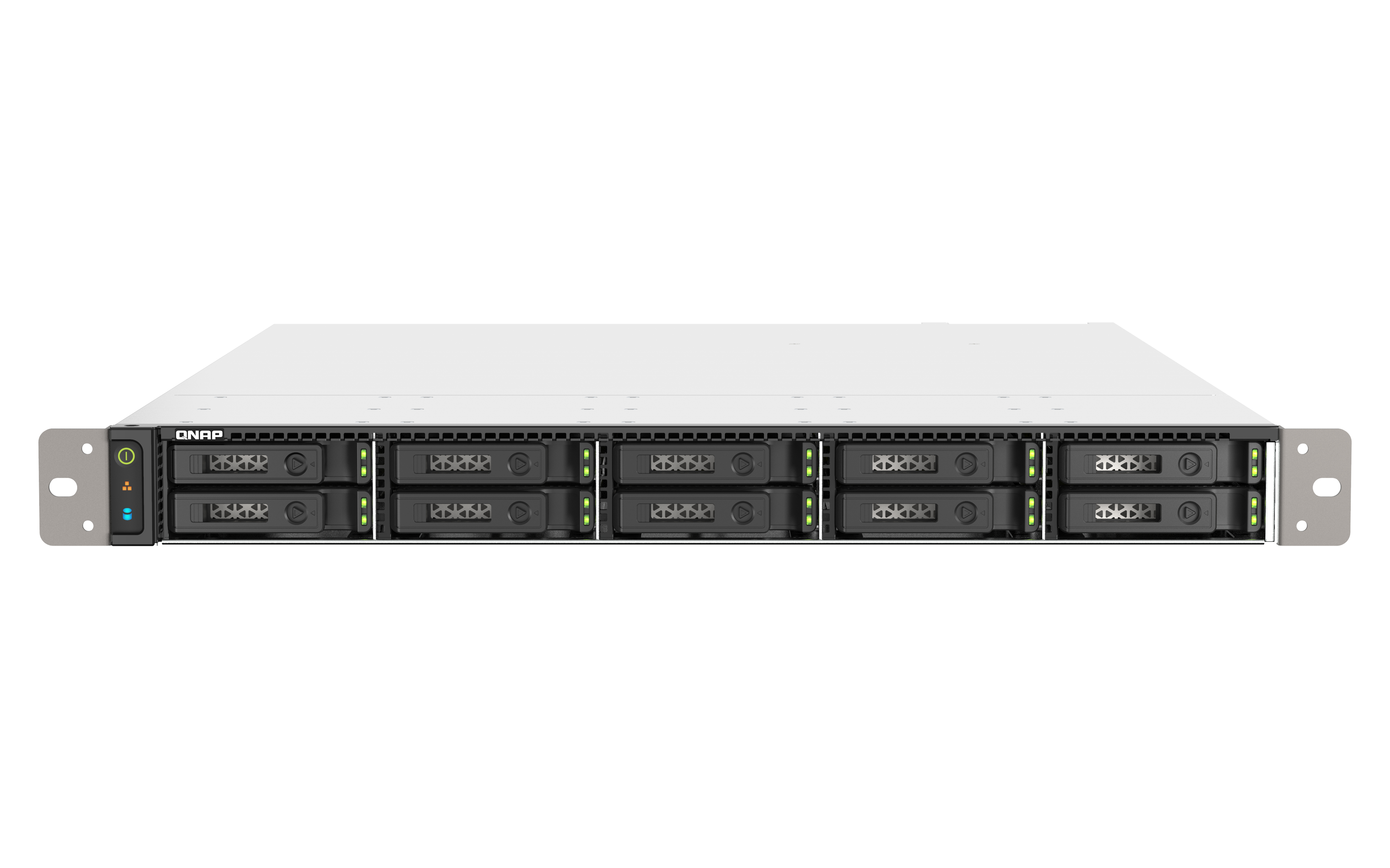 QNAP TS-h1090FU NAS Rack (1U) EPYC 7302P 256 GB DDR4 0 TB QuTS hero Nero, Grigio