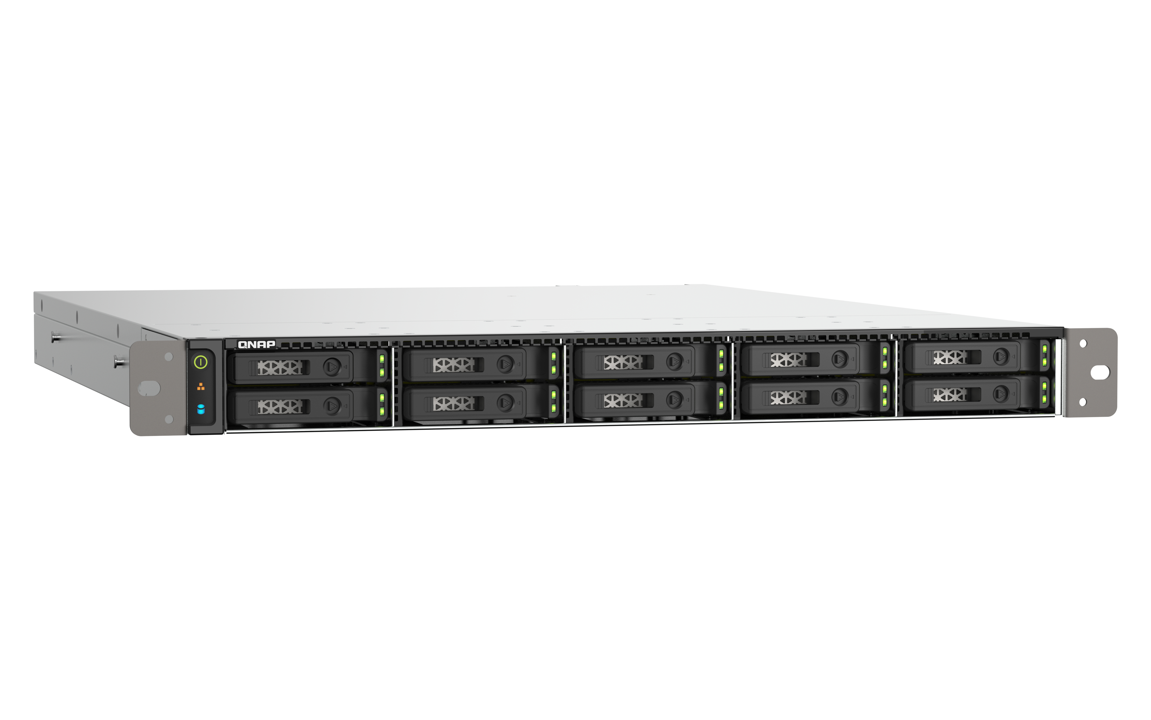 QNAP TS-h1090FU NAS Rack (1U) EPYC 7302P 256 GB DDR4 0 TB QuTS hero Nero, Grigio