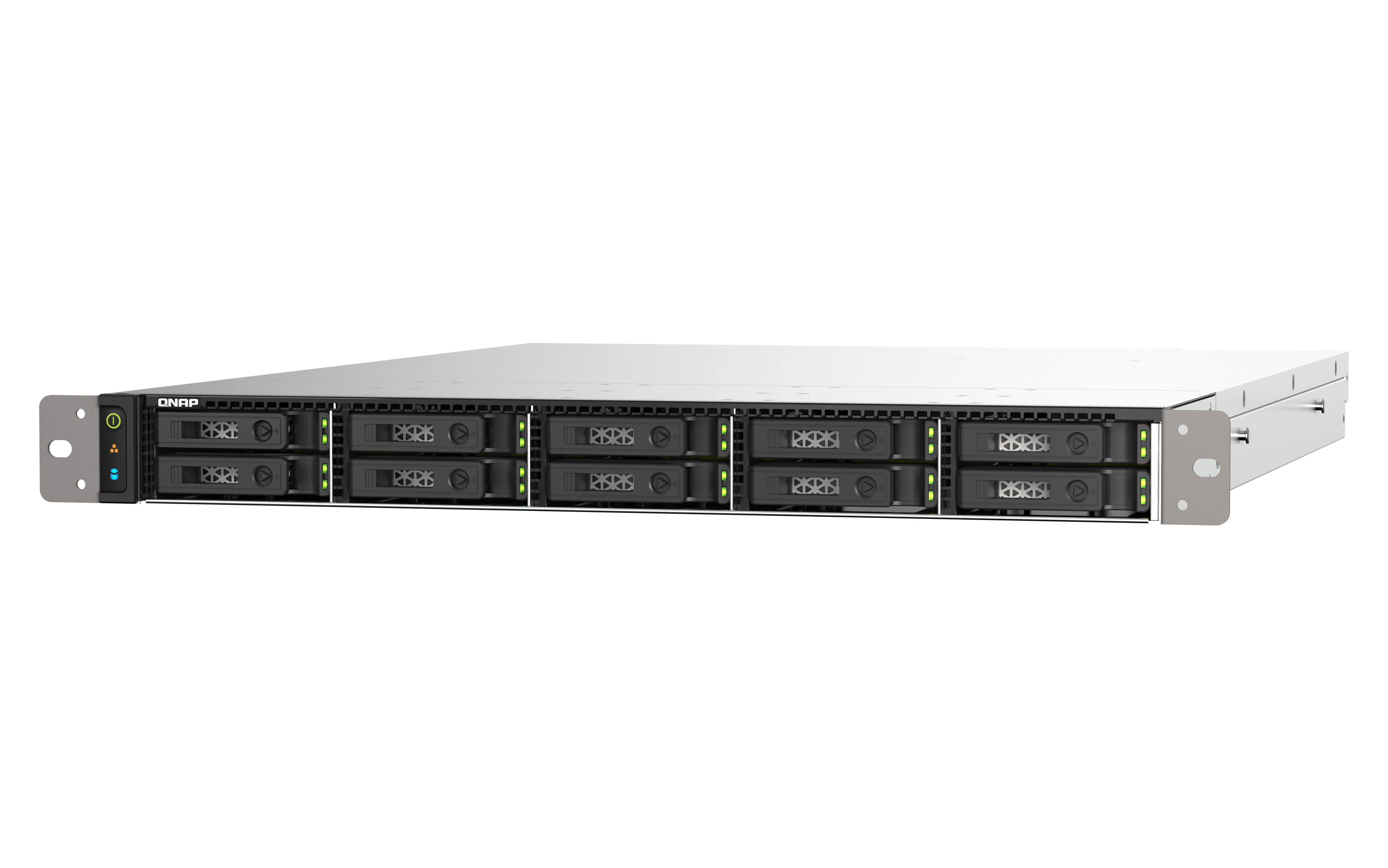 QNAP TS-h1090FU NAS Rack (1U) EPYC 7302P 256 GB DDR4 0 TB QuTS hero Nero, Grigio